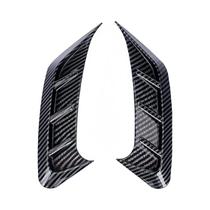 Adesivo De Fibra De Carbono Para Farol De Carro, Par De Capas Decorativas Para Luzes LED, Decoração Adesivo De Fibra De Carbono Para Farol De Carro, Par De Capas Decorativas Para Luzes LED, Decoração