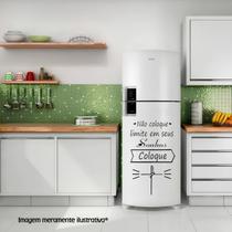Adesivo de Geladeira Coloque Fé Adesivo de Geladeira Coloque Fé