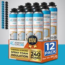 Adesivo de isolamento de espuma spray Guru Heat Insulation Foam