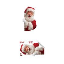 Adesivo De Janela Removível De PVC Com Papai Noel Para Decoração De Vidro Em Quartos, Berçários E Adesivo De Janela Removível De PVC Com Papai Noel Para Decoração De Vidro Em Quartos, Berçários E