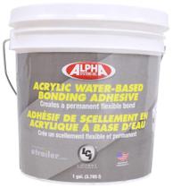 Adesivo de ligação Alpha Systems 8011 acrílico à base de água 3,78 L