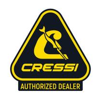 Adesivo de Mergulho Cressi Triângulo Authorized Dealer