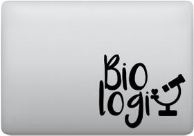 Adesivo de Notebook Biologia Profissão Biólogo