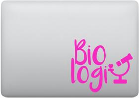 Adesivo de Notebook Biologia Profissão Biólogo