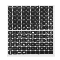 Adesivo de painel de interruptores para 6/8 Gang Switch Panel Auxbeam