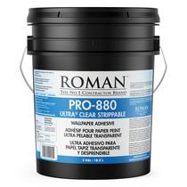 Adesivo de papel de parede Roman Ultra Clear Strippable PRO-880 18,9 L