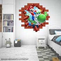 Adesivo de Parede 3D Mario Bros Mod01