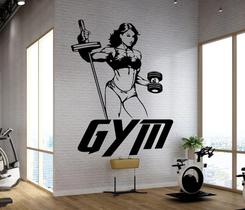 Adesivo de parede academia e musculação Adesivo de parede academia e musculação