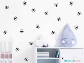 adesivo de parede aranhas miniaturas quarto infantil