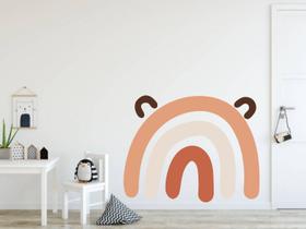 Adesivo de Parede Arco Iris Boho Pastel Rainbow