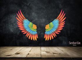 Adesivo De Parede Asas Para Tirar Foto Adesivo Bar Asas Anjo