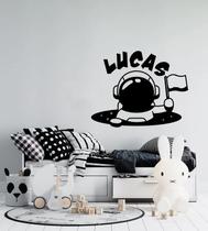 Adesivo de parede astronauta infantil Adesivo de parede astronauta infantil