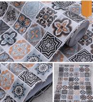 Adesivo De Parede Azulejo Português Para Cozinha Banheiro 3mx61cm