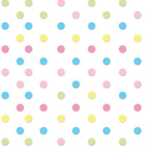 Adesivo de Parede Bolinhas Coloridas Candy Colors 144un