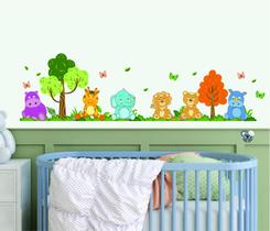 Adesivo de Parede Cabeceira Safari Baby - Colakoala - Decoração