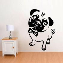 Adesivo De Parede Cachorrinho - Gigante 100X66Cm - Mix Adesivos