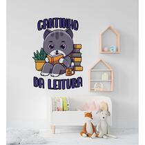 Adesivo de Parede Cantinho da Leitura - Gato