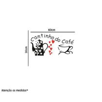 Adesivo De Parede Cantinho Do Café - Mod01
