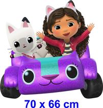 Adesivo de Parede Casa Mágica da Gabby