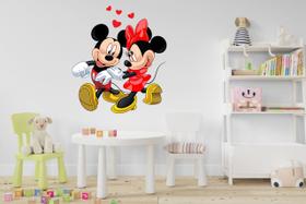 Adesivo de Parede Casal Mickey e Minnie