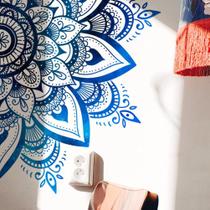Adesivo De Parede De PVC Lotus Mandala 30x90cm Decalques Decorativos Zen Eid Mubarak Decoração De