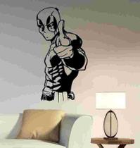 Adesivo de parede Deadpool Movie Character para decoração de casa 45x50cm Adesivo de parede Deadpool Movie Character para decoração de casa 45x50cm