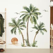 Adesivo de parede decalmile Large Boho Palm Tree 135 cm