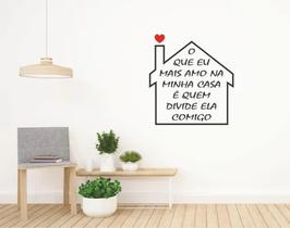 Adesivo De Parede Decoração Interior Casa Lar Coração Adesivo De Parede Decoração Interior Casa Lar Coração
