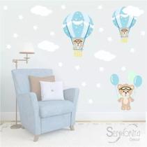 Adesivo De Parede Decoração Meninos Ursinhos