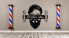 Adesivo de parede decorativo barbearia, cabeleireiro Adesivo de parede decorativo barbearia, cabeleireiro