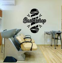 Adesivo de parede decorativo barbearia, cabeleireiro Adesivo de parede decorativo barbearia, cabeleireiro