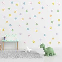 Adesivo De Parede Decorativo Bolinhas de Gude Mármore