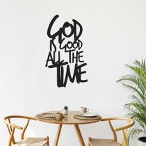 Adesivo De Parede Decorativo Decal Frase God Is Good