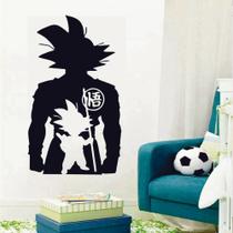 Adesivo de Parede Decorativo Dragon Ball Goku Anime Nerd Adesivo de Parede Decorativo Dragon Ball Goku Anime Nerd