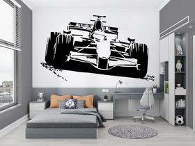 Adesivo de parede decorativo formula 1 Adesivo de parede decorativo formula 1