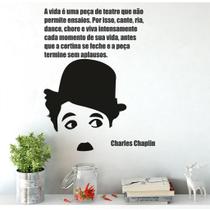 Adesivo De Parede Decorativo Frase A Vida É Uma Peça