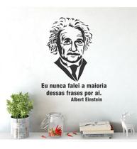 Adesivo De Parede Decorativo Frase Albert Einstein Engraçada Adesivo De Parede Decorativo Frase Albert Einstein Engraçada