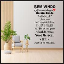Adesivo De Parede Decorativo Frase Bem Vindo a Vida Tem a Lhe Oferecer. Adesivo De Parede Decorativo Frase Bem Vindo a Vida Tem a Lhe Oferecer.