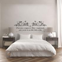 Adesivo De Parede Decorativo Frase Cabeceira Cama Para Mim, A Mágica do Amor Adesivo De Parede Decorativo Frase Cabeceira Cama Para Mim, A Mágica do Amor