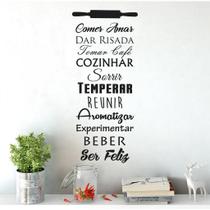 Adesivo De Parede Decorativo Frase Mandamentos Da Cozinha Adesivo De Parede Decorativo Frase Mandamentos Da Cozinha