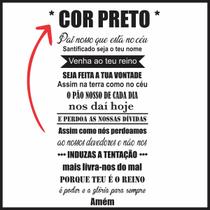 Adesivo De Parede Decorativo Frase Pai Nosso Novo