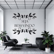 Adesivo De Parede Decorativo Frase Seja Bem Vindo Adesivo De Parede Decorativo Frase Seja Bem Vindo