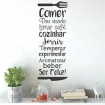 Adesivo De Parede Decorativo Frase Talheres Motivacional Adesivo De Parede Decorativo Frase Talheres Motivacional