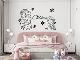 Adesivo de parede decorativo frozen