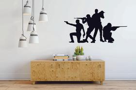 Adesivo de Parede Decorativo Game Gamer Jogo Pubg Adesivo de Parede Decorativo Game Gamer Jogo Pubg
