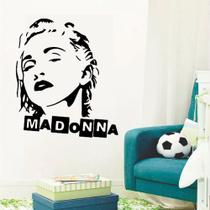 Adesivo de Parede Decorativo Madonna Musica Pop Adesivo de Parede Decorativo Madonna Musica Pop