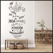 Adesivo De Parede Decorativo Melhores Lembranças 58x126