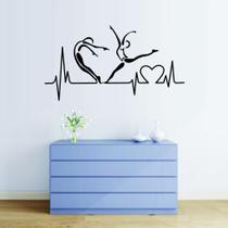 Adesivo de Parede Decorativo para Studio Pilates Yoga - Colakoala