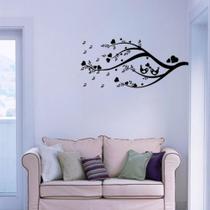 Adesivo De Parede Decorativo Sala Árvore Com Corações Adesivo De Parede Decorativo Sala Árvore Com Corações
