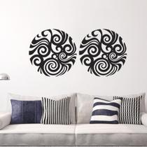 Adesivo De Parede Decorativo Sala Circular Moderno Adesivo De Parede Decorativo Sala Circular Moderno